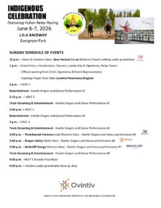 SUNDAY SCHEDULE