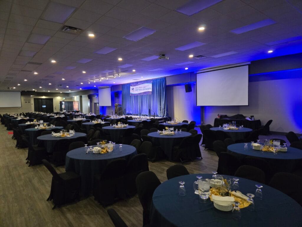When it comes to hosting impactful conferences and conventions, the venue you choose sets the tone for success. Evergreen Park in Grande Prairie, Alberta, is the region’s leading destination for large-scale conferences, trade association conventions, multi-day summits, and corporate expos. Backed by 115 years of service to the Peace Region and drawing over 450,000 visitors annually, Evergreen Park offers the credibility, infrastructure, and hospitality tomake your event a resounding success whether you are drawing delegates from across Grande Prairie or from across Canada.